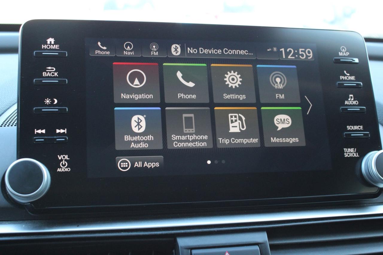 2018 Honda Accord Touring CVT   No Accident   Safety Certified   HUD Photo