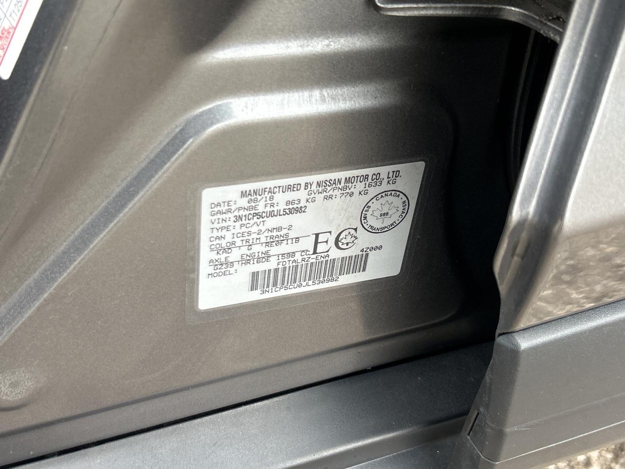 2018 Nissan Kicks S Photo