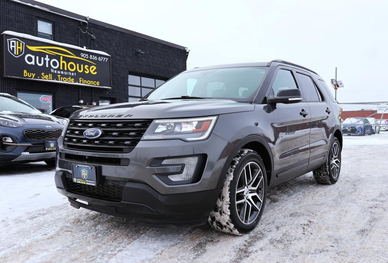 2017 Ford Explorer SPORT-AWD-7PASS-R START/NAV/PANOROOF/LEATHER/BLIS/ Photo0