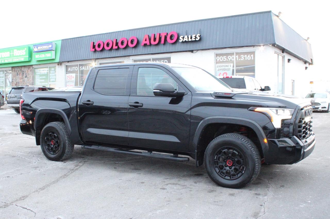 2022 Toyota Tundra TRD PRO CrewMax 4WD Red Interior NO Accident Certi Photo0