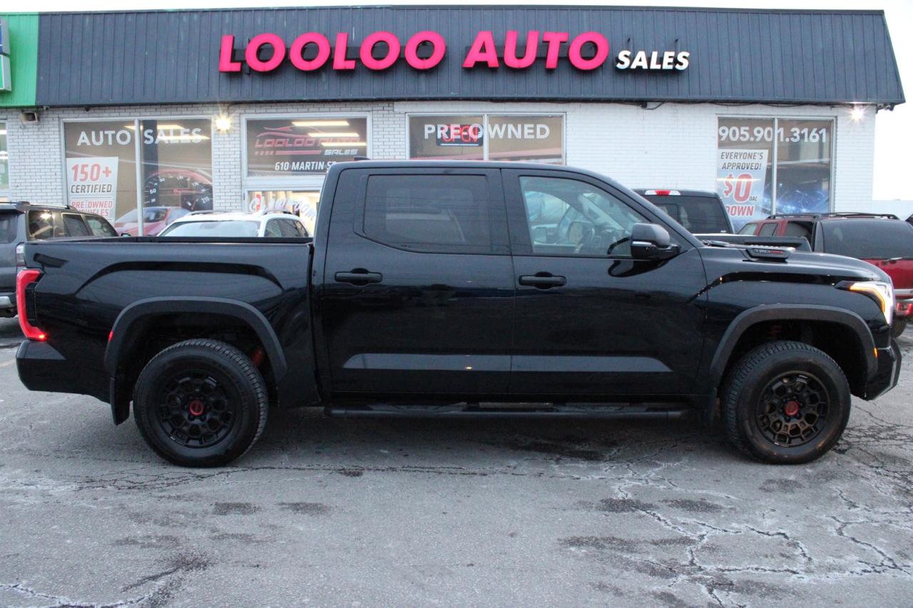 2022 Toyota Tundra TRD PRO HYBRID CrewMax 4WD Red Interior NO Acciden Photo