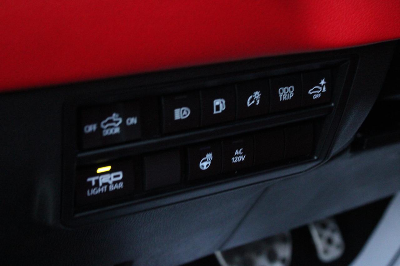 2022 Toyota Tundra TRD PRO HYBRID CrewMax 4WD Red Interior NO Acciden Photo