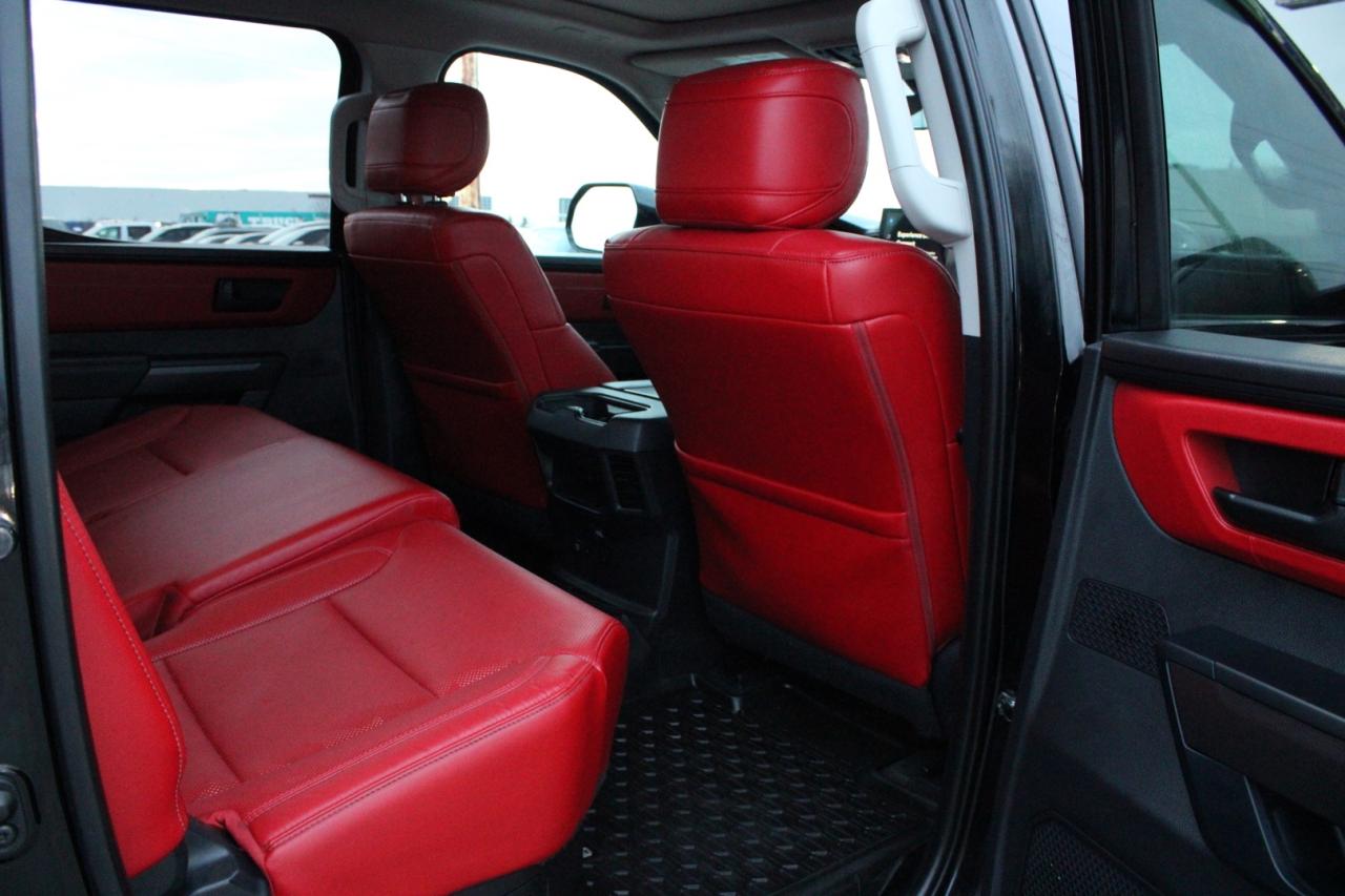 2022 Toyota Tundra TRD PRO HYBRID CrewMax 4WD Red Interior NO Acciden Photo