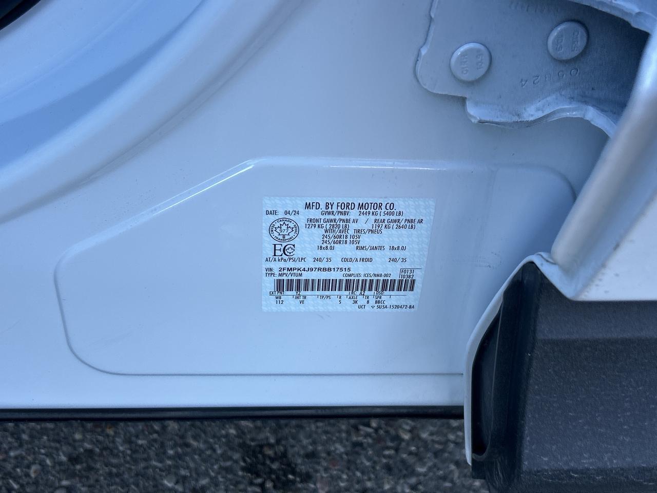 2024 Ford Edge SEL   Clean Carfax Photo