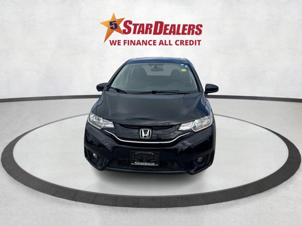2017 Honda Fit LEATHER SUNROOF CERTIFIED  WE FINANCE ALL CREDIT! Photo