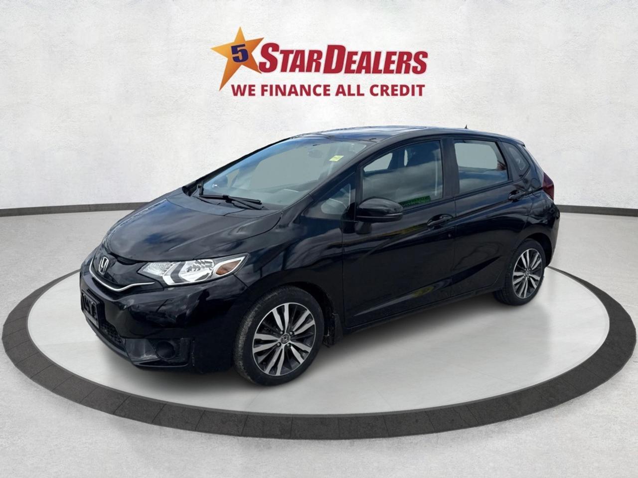 2017 Honda Fit LEATHER SUNROOF CERTIFIED  WE FINANCE ALL CREDIT! Photo2