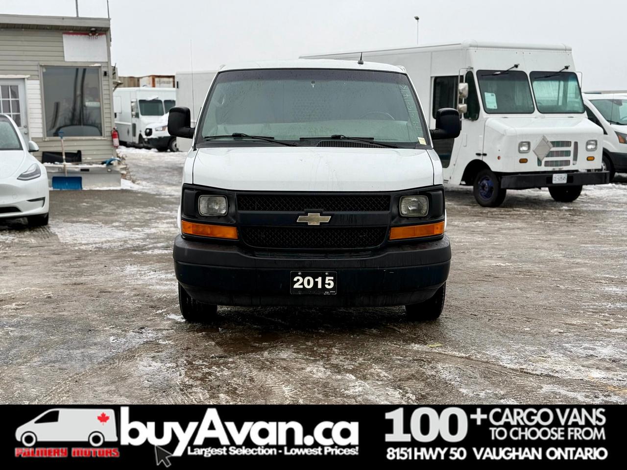 2015 GMC Savana Cargo Van 3500 EXT   6.6 DURAMAX DIESEL  149k  Clean Carfax Photo