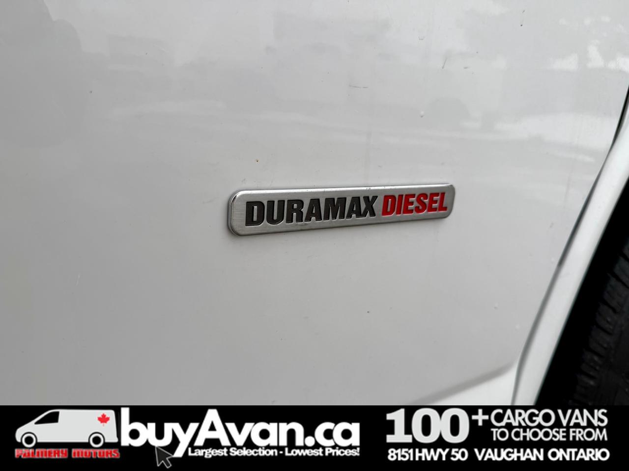 2015 GMC Savana Cargo Van 3500 EXT   6.6 DURAMAX DIESEL  149k  Clean Carfax Photo