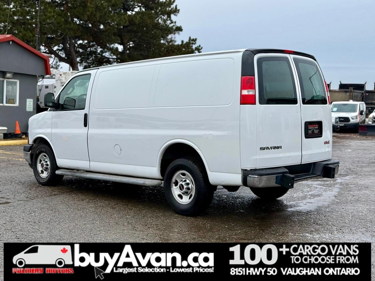2017 GMC Savana Cargo Van V8   135WB   CERTIFIED   Divider   No Fees Photo