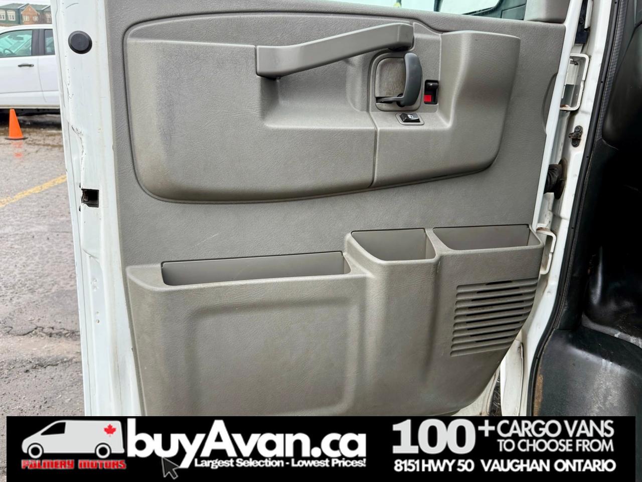 2017 GMC Savana Cargo Van V8   135WB   CERTIFIED   Divider   No Fees Photo