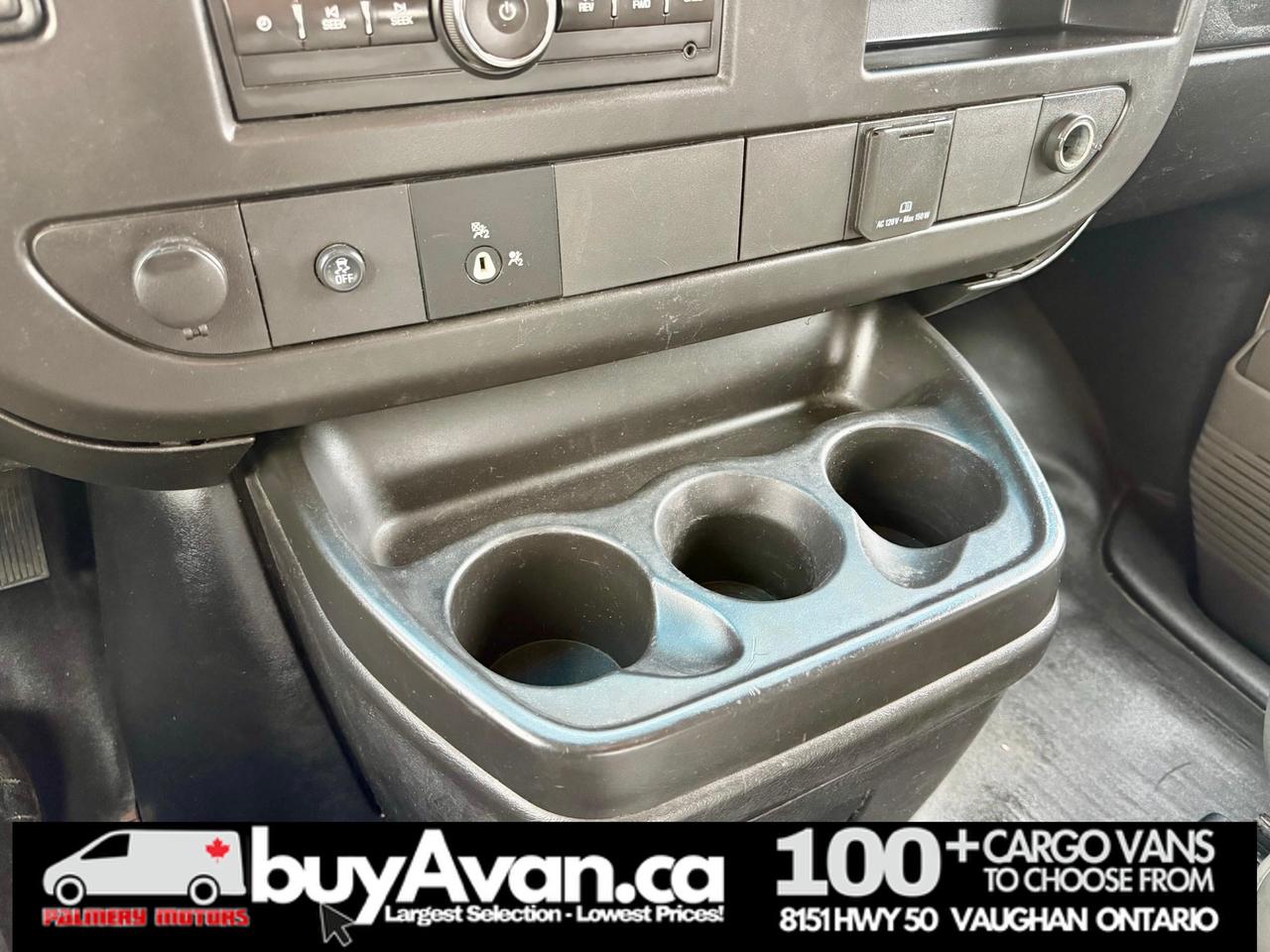 2017 GMC Savana Cargo Van V8   135WB   CERTIFIED   Divider   No Fees Photo