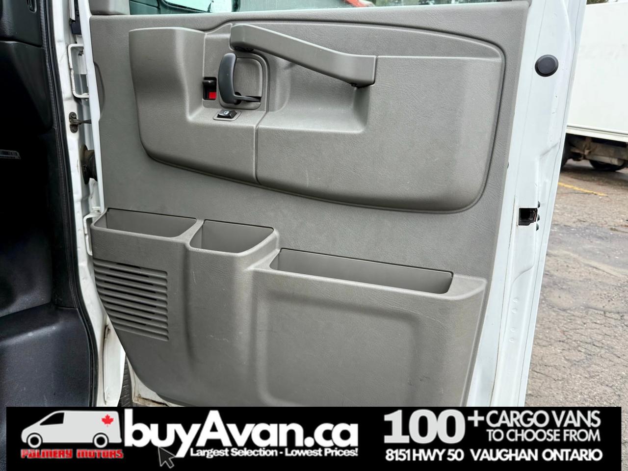 2017 GMC Savana Cargo Van V8   135WB   CERTIFIED   Divider   No Fees Photo