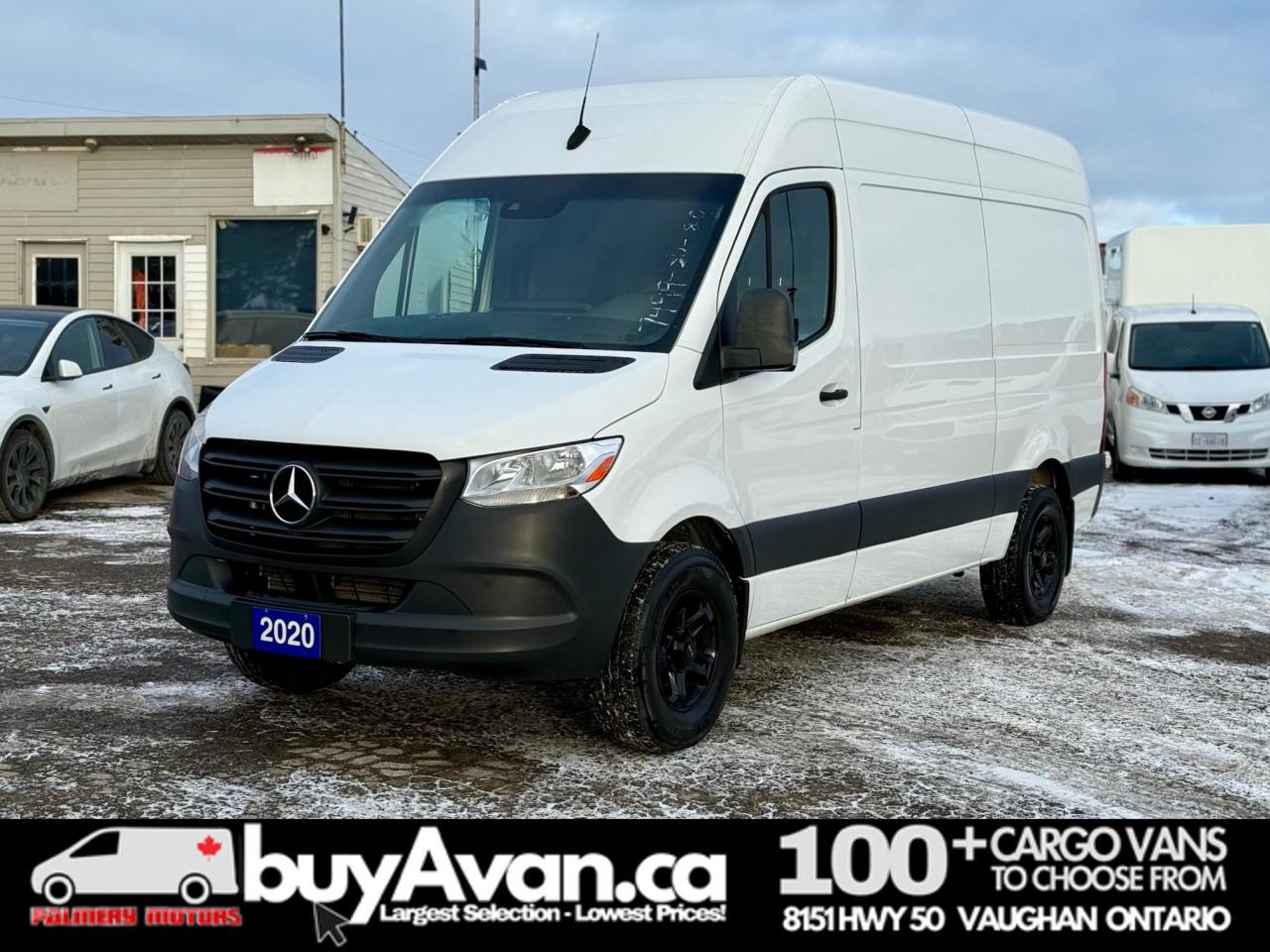2020 Mercedes-Benz Sprinter Passenger Van 2500 144WB High Roof V6 Diesel + Divider Photo