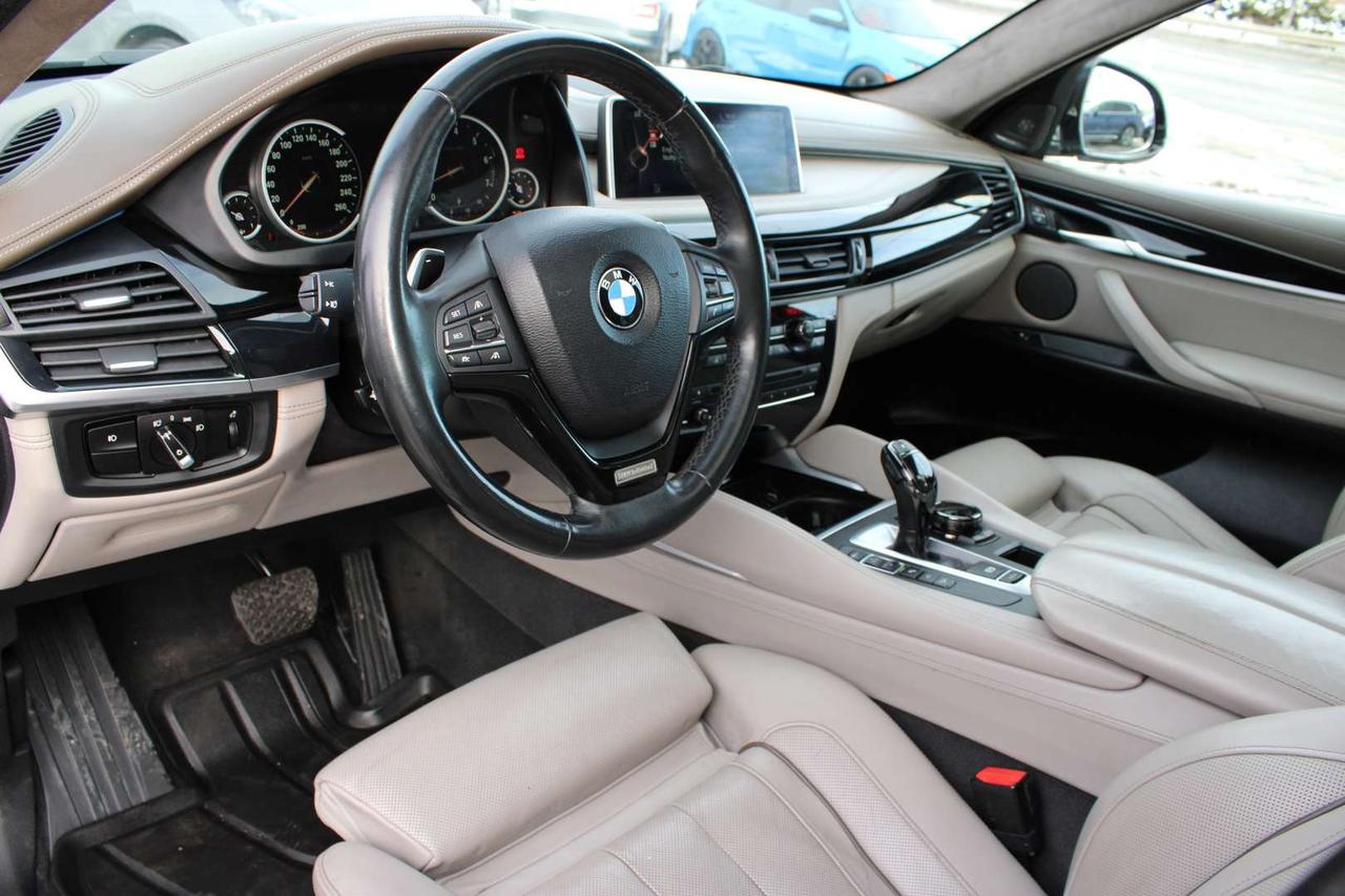 2016 BMW X6 xDrive35i Individual PKG No Accident White Interior Certified Photo