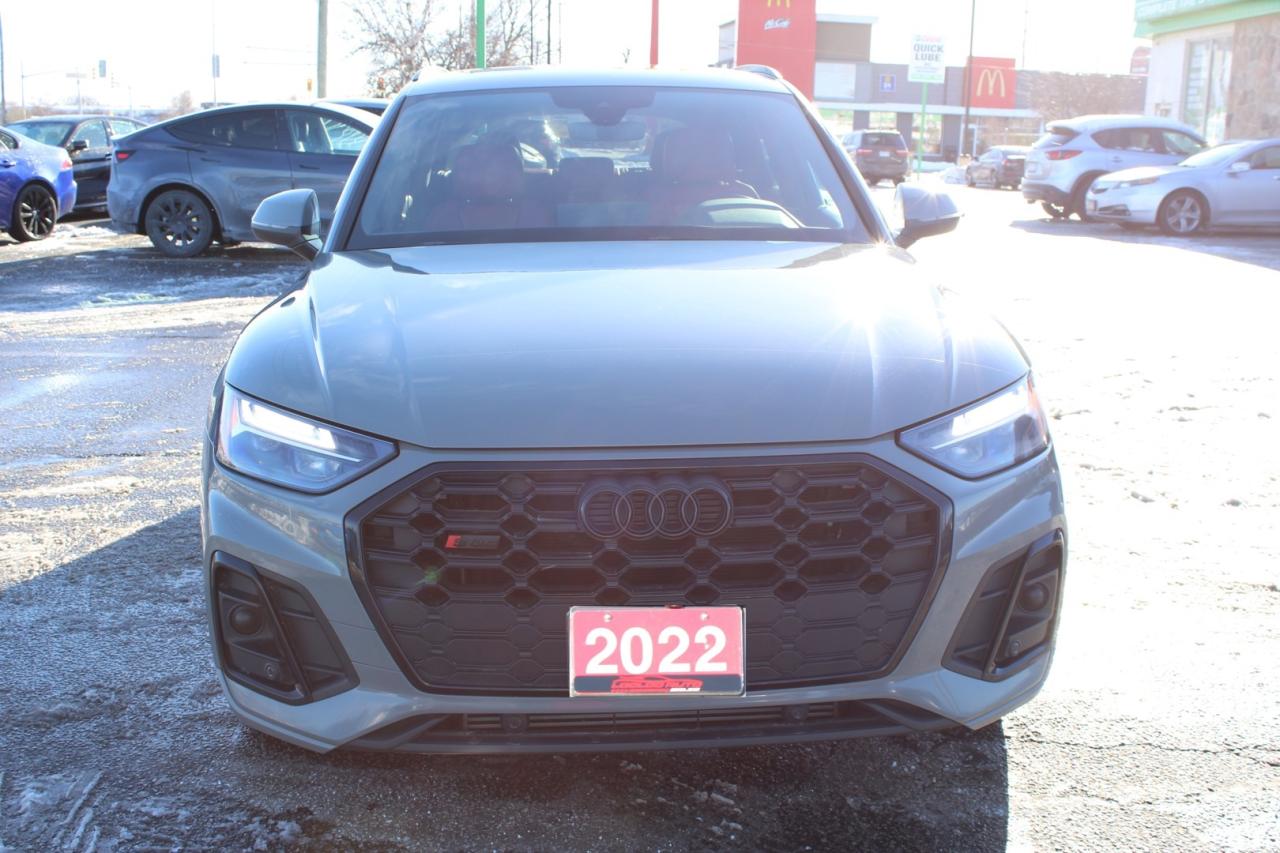 2022 Audi SQ5 3.0T Progressiv Quattro Red Interior No Accident C Photo