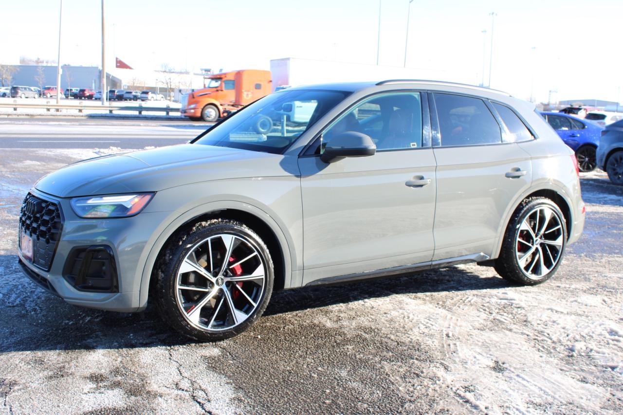 2022 Audi SQ5 3.0T Progressiv Quattro Red Interior No Accident Photo