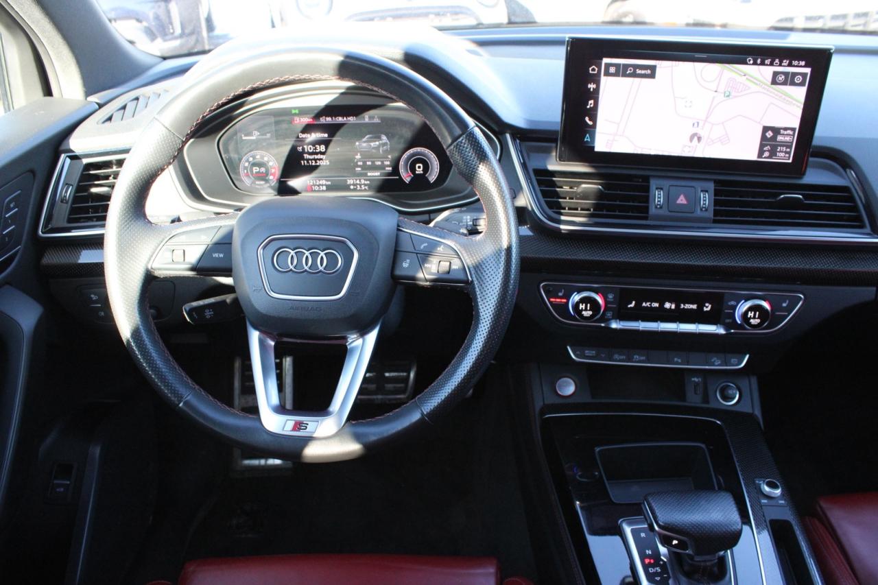 2022 Audi SQ5 3.0T Progressiv Quattro Red Interior No Accident C Photo