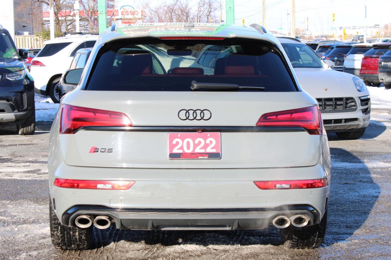 2022 Audi SQ5 3.0T Progressiv Quattro Red Interior No Accident C Photo