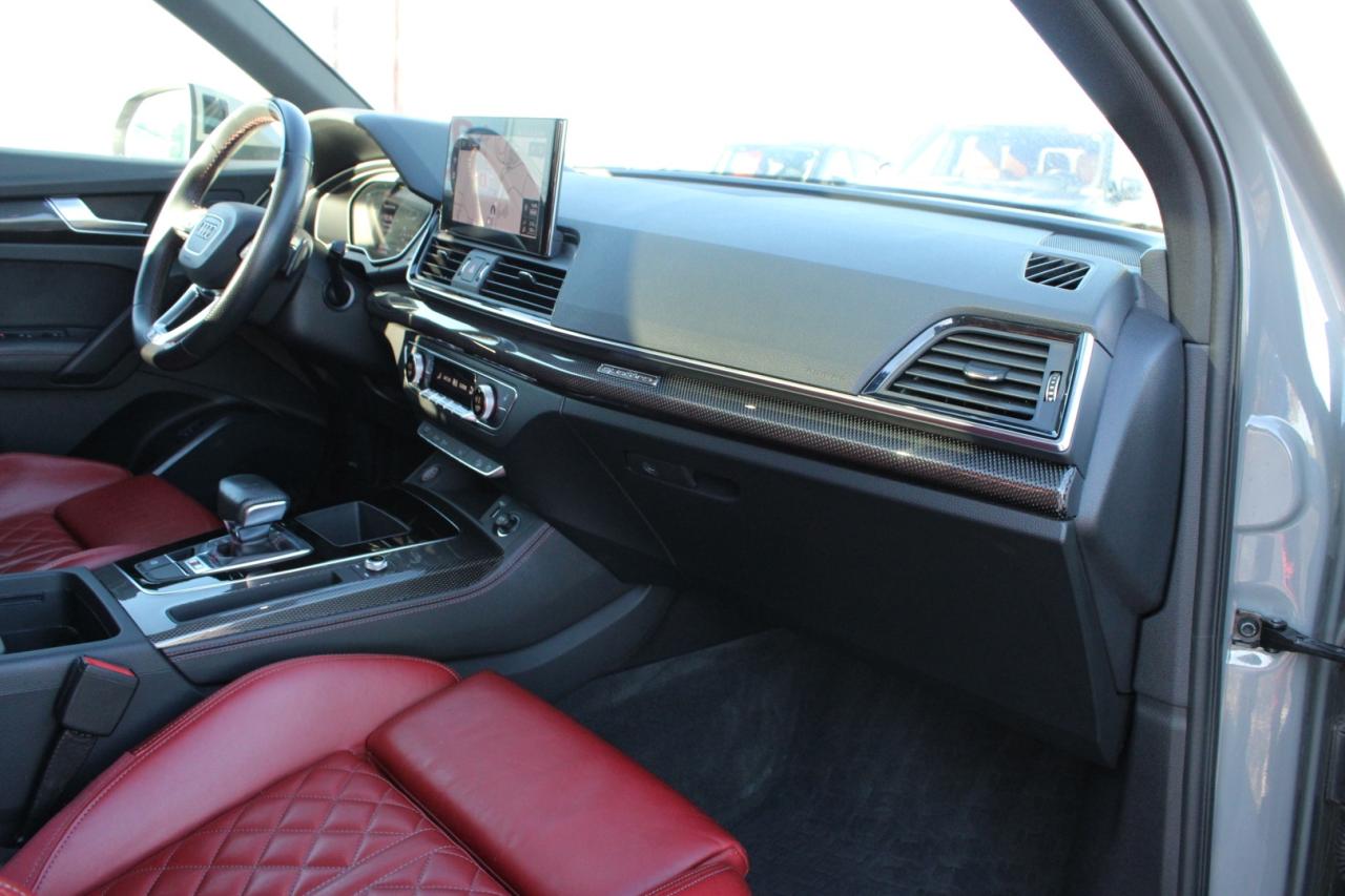 2022 Audi SQ5 3.0T Progressiv Quattro Red Interior No Accident C Photo