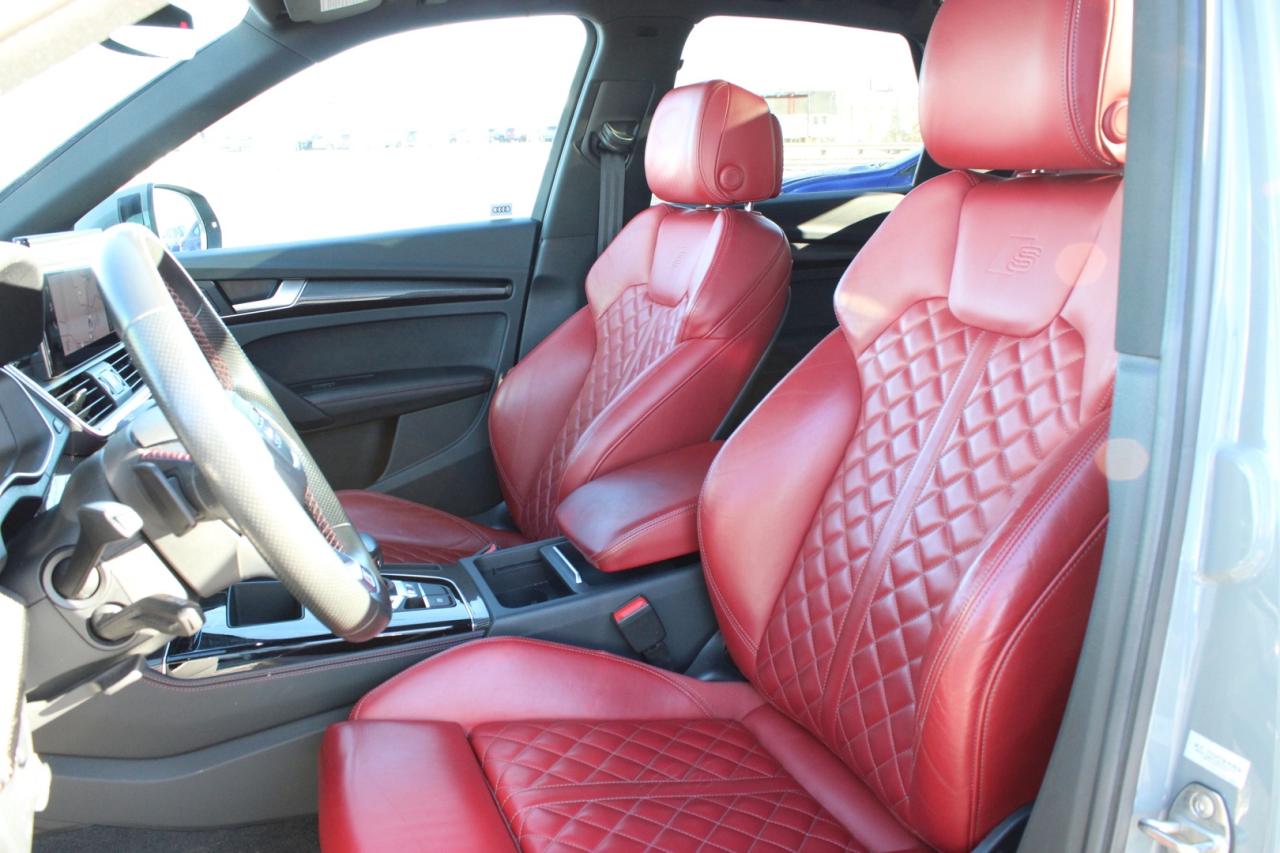 2022 Audi SQ5 3.0T Progressiv Quattro Red Interior No Accident Photo