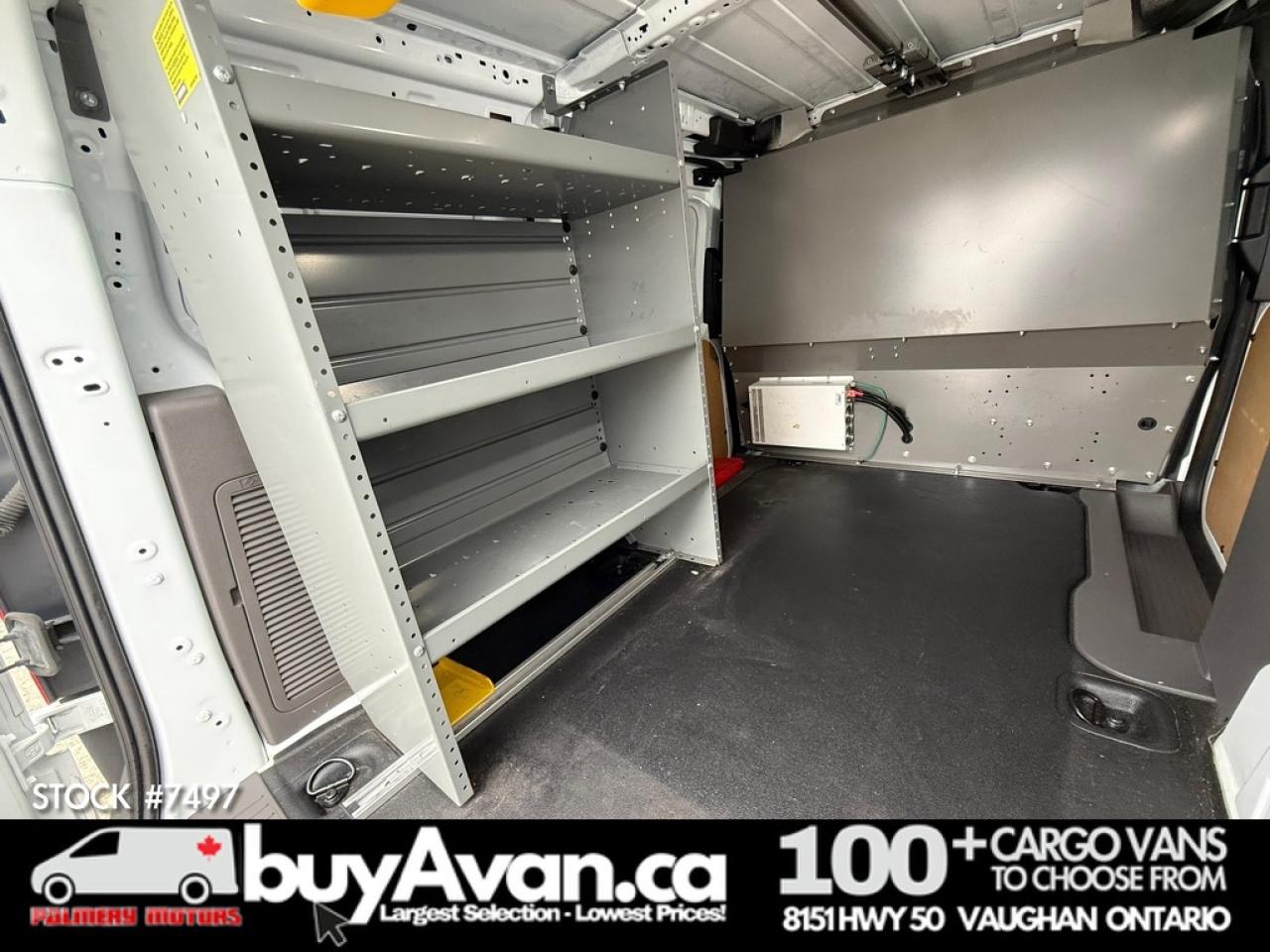 2019 Ford Transit Connect Cargo Van Divider + Shelves Photo