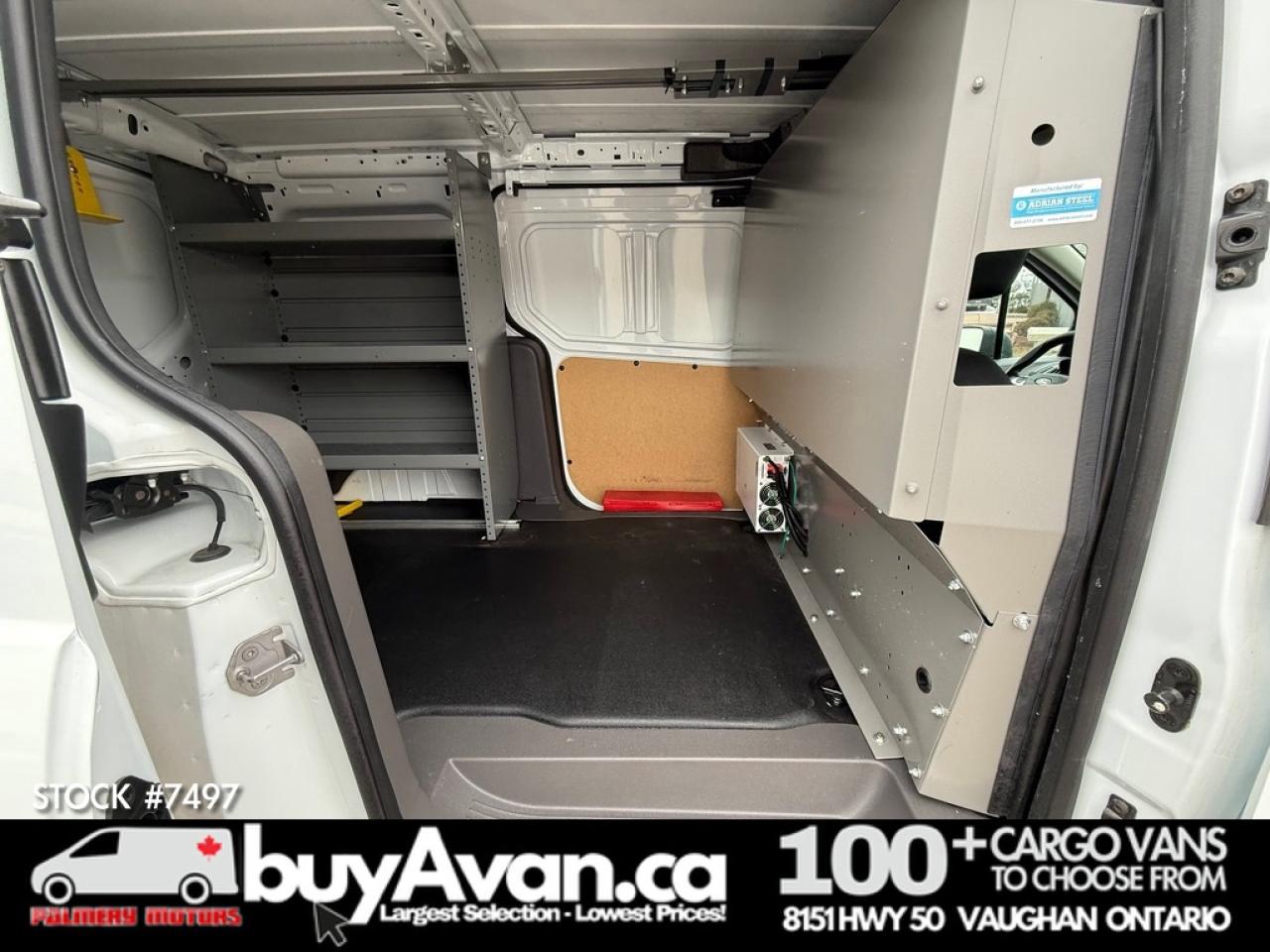 2019 Ford Transit Connect Cargo Van Divider + Shelves Photo