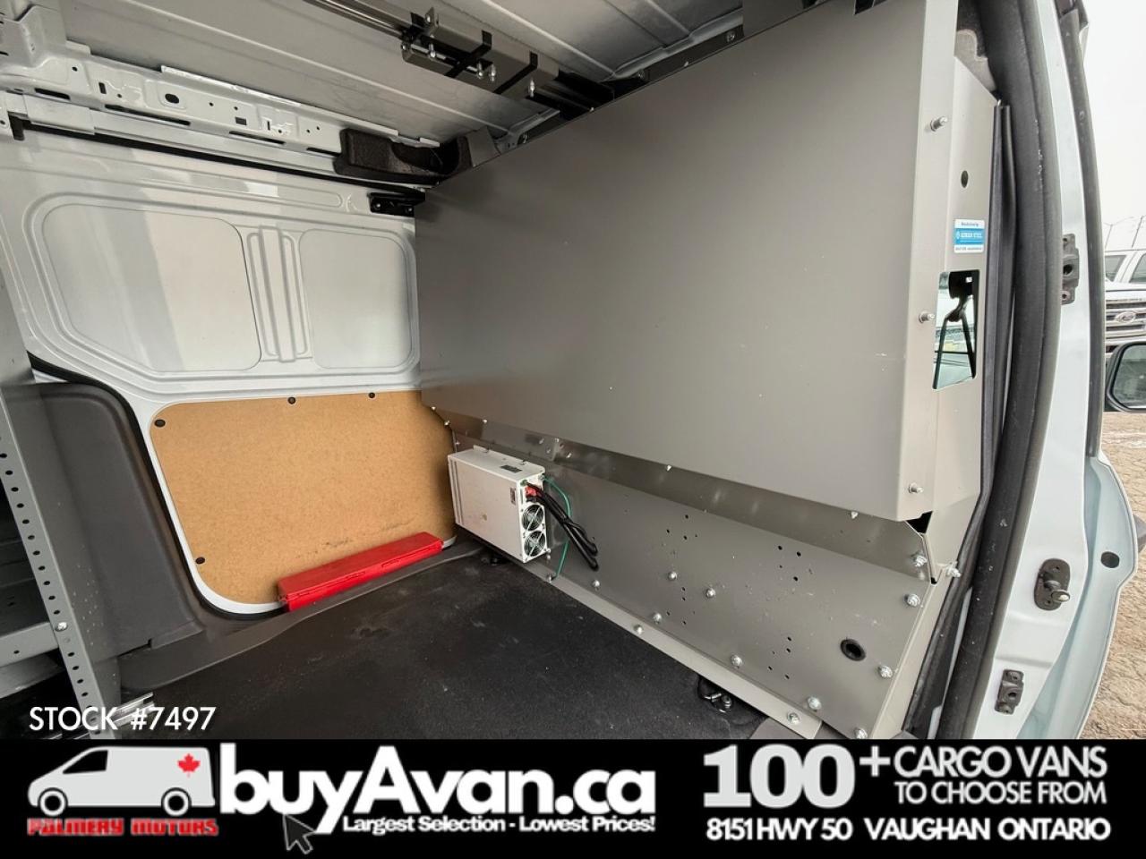 2019 Ford Transit Connect Cargo Van Divider + Shelves Photo