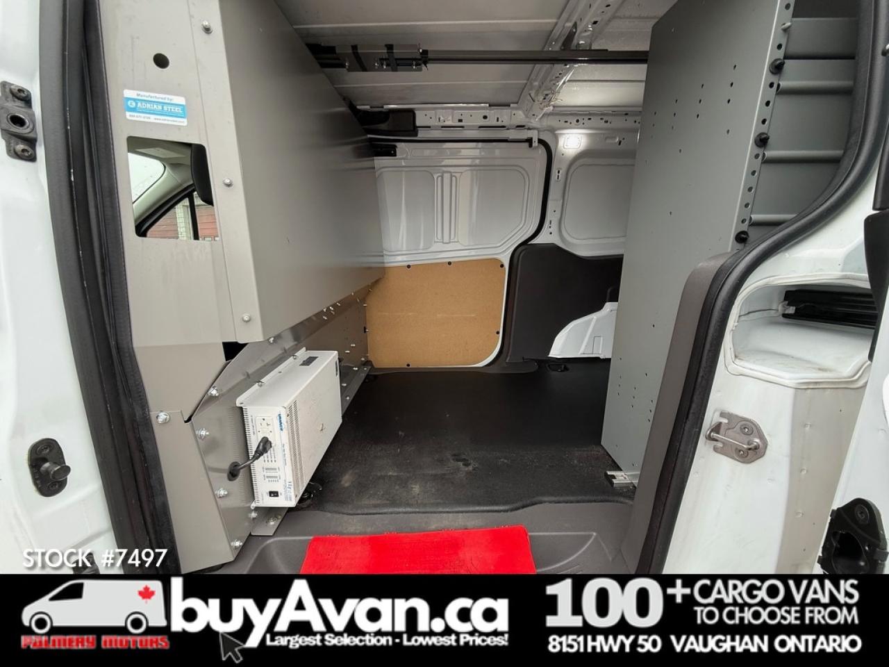 2019 Ford Transit Connect Cargo Van Divider + Shelves Photo