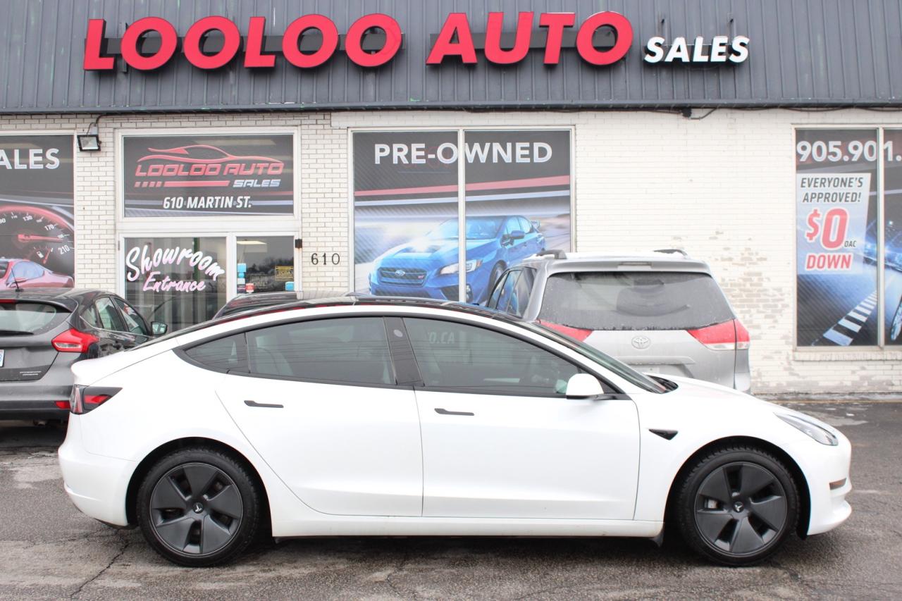 2021 Tesla Model 3 SR+   NO ACCIDENT   WHITE INTERIOR   DONT PAY EXTR Photo