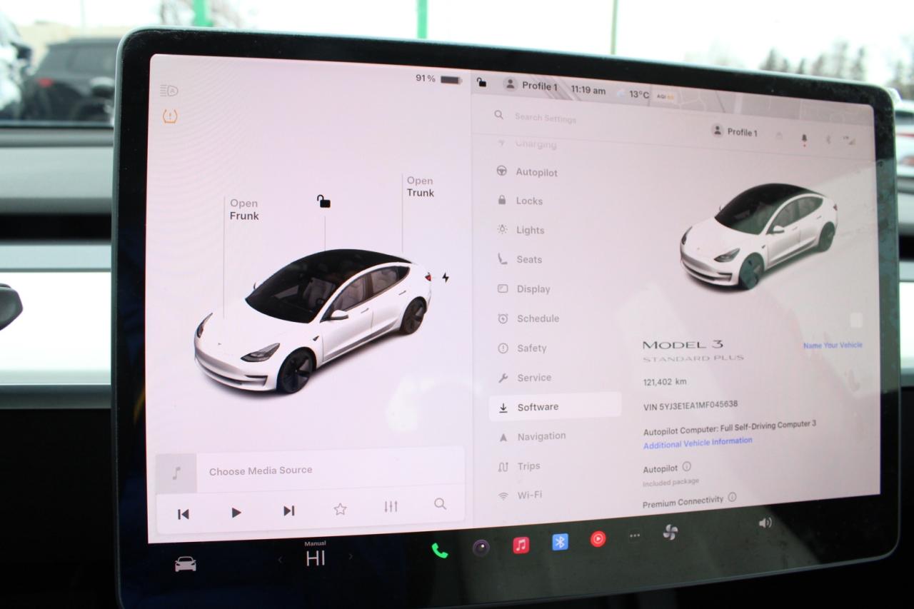 2021 Tesla Model 3 SR+   NO ACCIDENT   WHITE INTERIOR   DONT PAY EXTR Photo