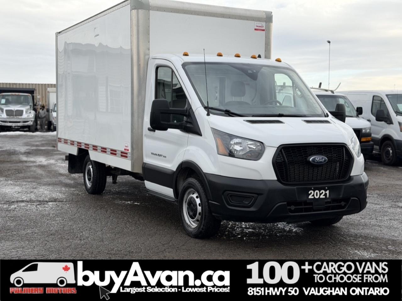 2021 Ford Transit Cargo Van T-350 14FT Box Cube Van Photo