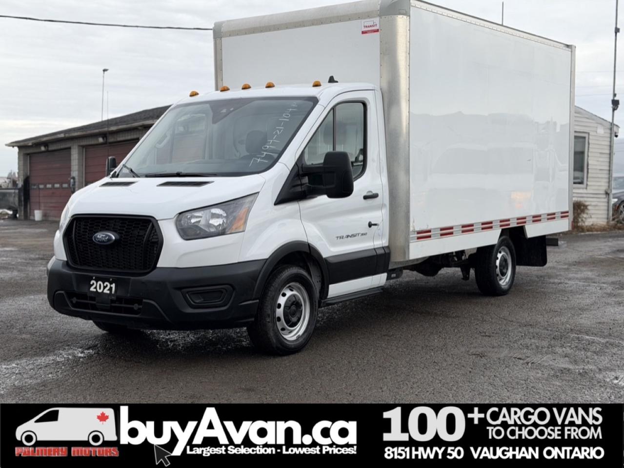 2021 Ford Transit Cargo Van T-350 14FT Box Cube Van Photo