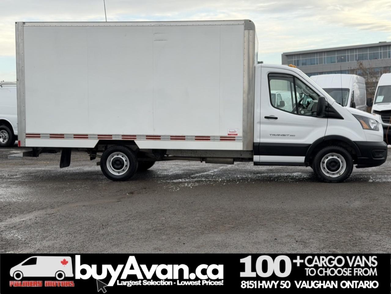 2021 Ford Transit Cargo Van T-350 14FT Box Cube Van Photo