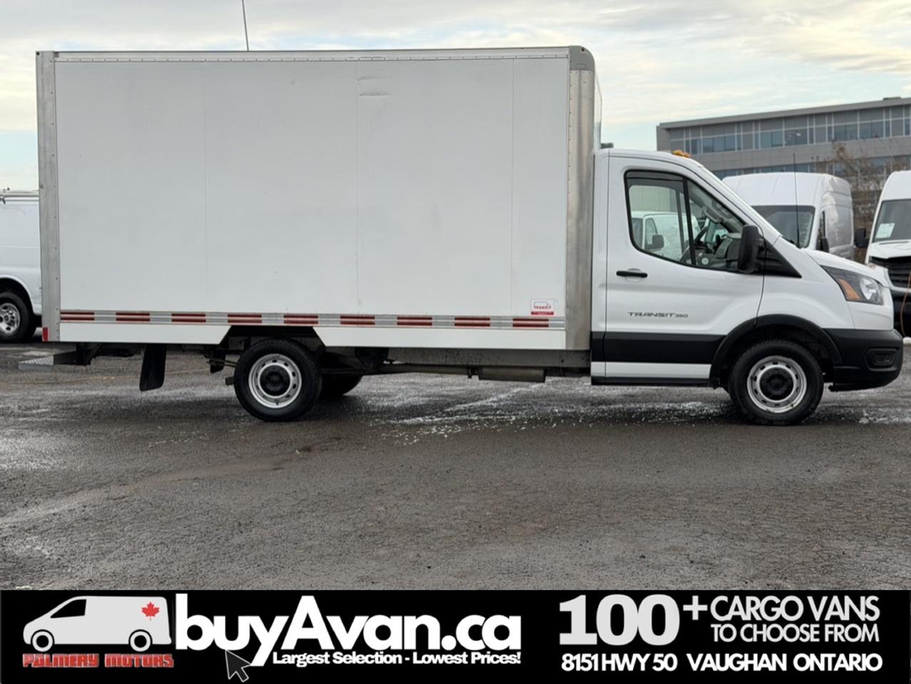 2021 Ford Transit Cargo Van T-350 14 FT Box Cube Van Photo