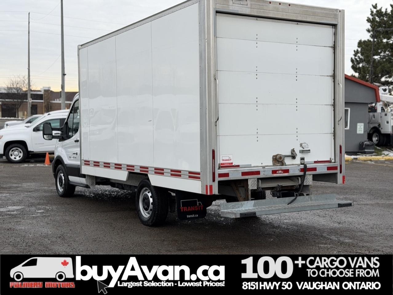 2021 Ford Transit Cargo Van T-350 14 FT Box Cube Van Photo