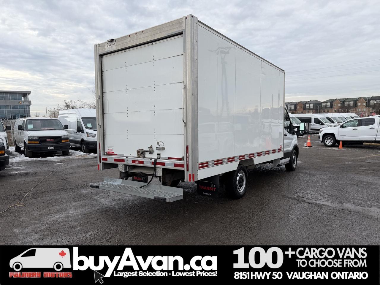 2021 Ford Transit Cargo Van T-350 14 FT Box Cube Van Photo