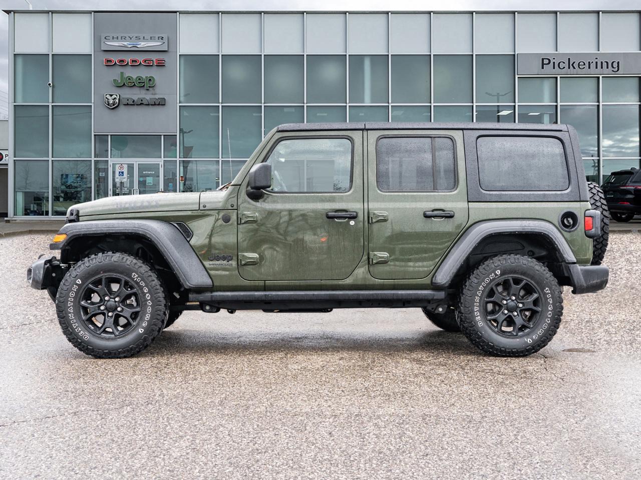 2022 Jeep Wrangler Unlimited Willys 4x4  NAVI & SOUND GRP  COLD WEATH Photo2