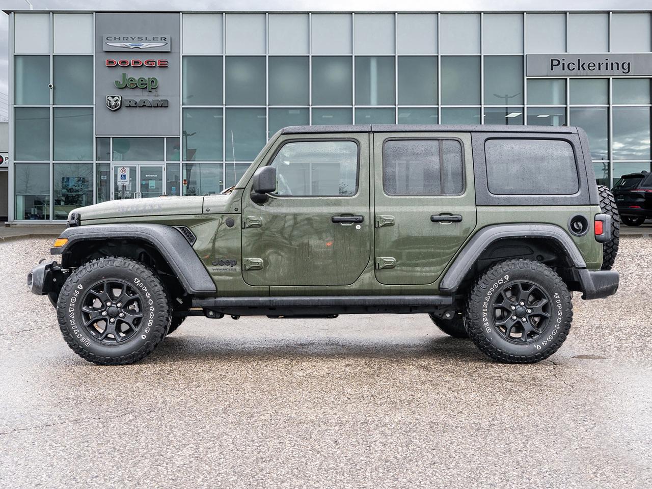 2022 Jeep Wrangler Unlimited Willys 4x4  NAVI & SOUND GRP  COLD WEATH Photo