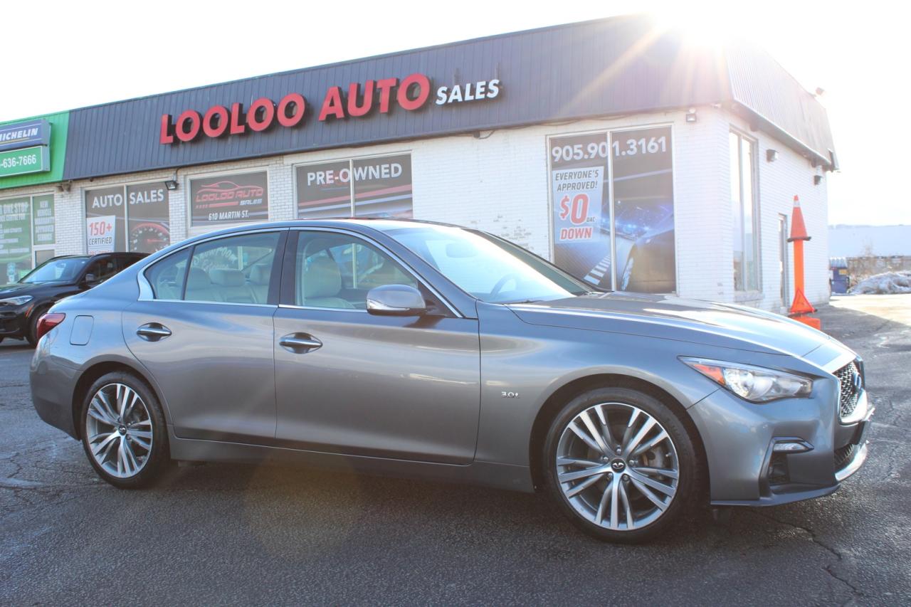 2018 Infiniti Q50 S 3.0t Sport AWD   $81/WEEKLY   SAFETY CERTIFIED Photo0
