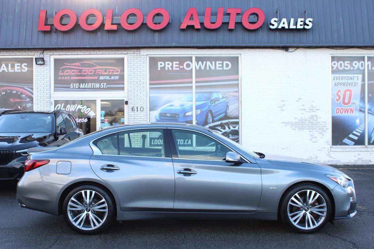 2018 Infiniti Q50 S 3.0t Sport AWD   $81/WEEKLY   SAFETY CERTIFIED Photo