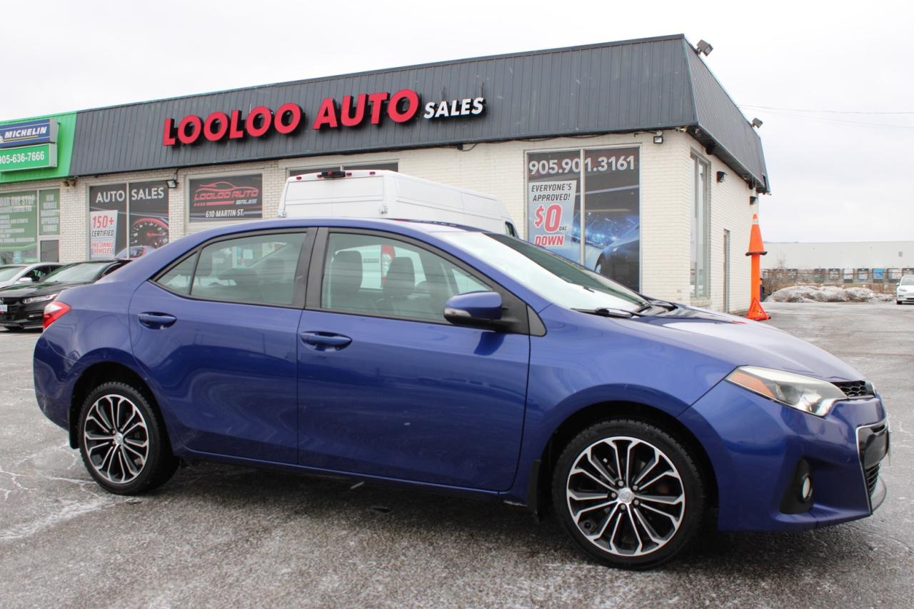 2015 Toyota Corolla S Automatic Navigation Camera Leather Certified Photo0