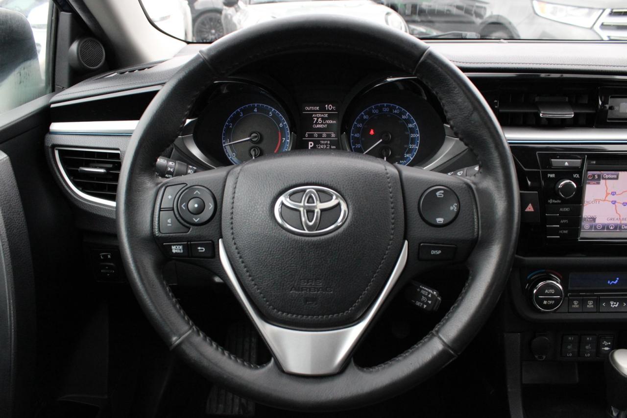 2015 Toyota Corolla S Automatic Navigation Camera Leather Certified Photo