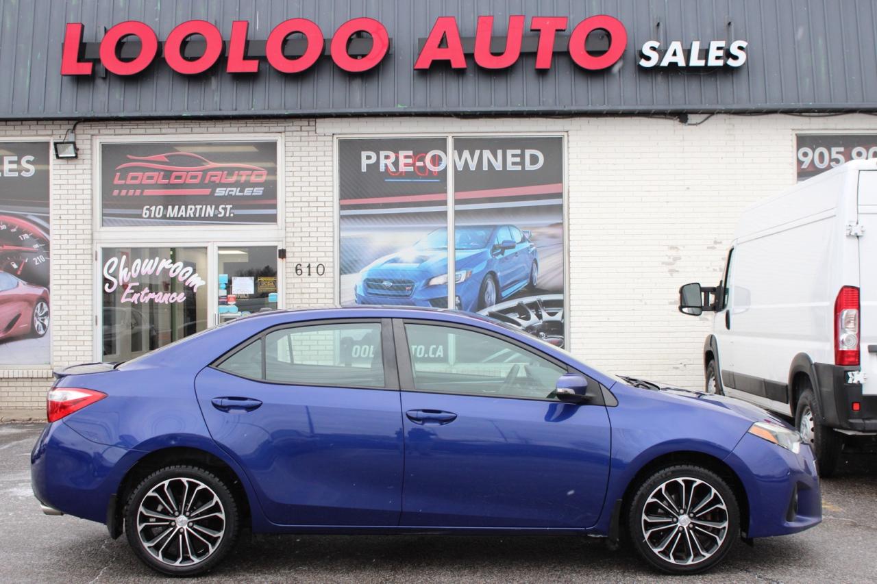 2015 Toyota Corolla S Automatic Navigation Camera Leather Certified Photo