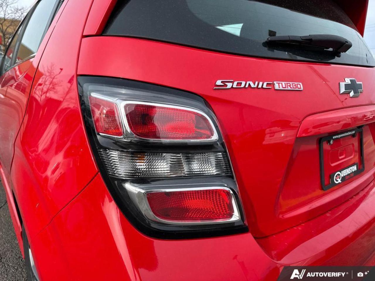 2018 Chevrolet Sonic LT   MANUAL   RS PKG   TURBO   SUNROOF   PUSH STRT Photo