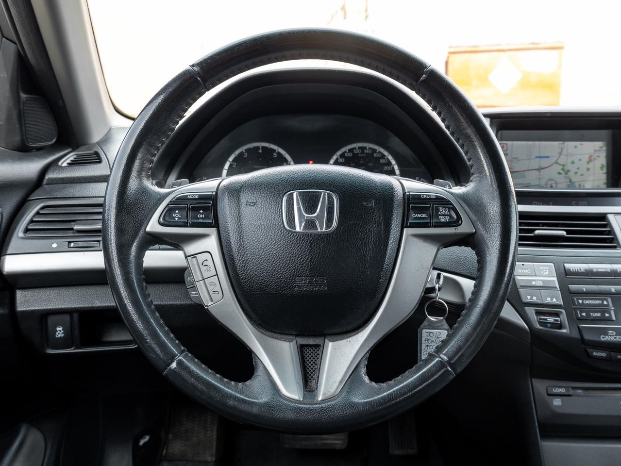 2012 Honda Accord 2dr V6 Auto EX-L w/Navi, NO ACCIDENT Photo