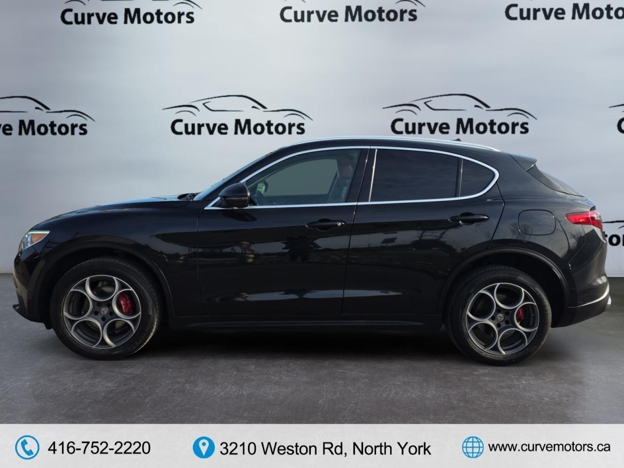 2018 Alfa Romeo Stelvio Ti AWD *RED INTERIOR / NAVIGATION / CAMERA / PANOR Photo