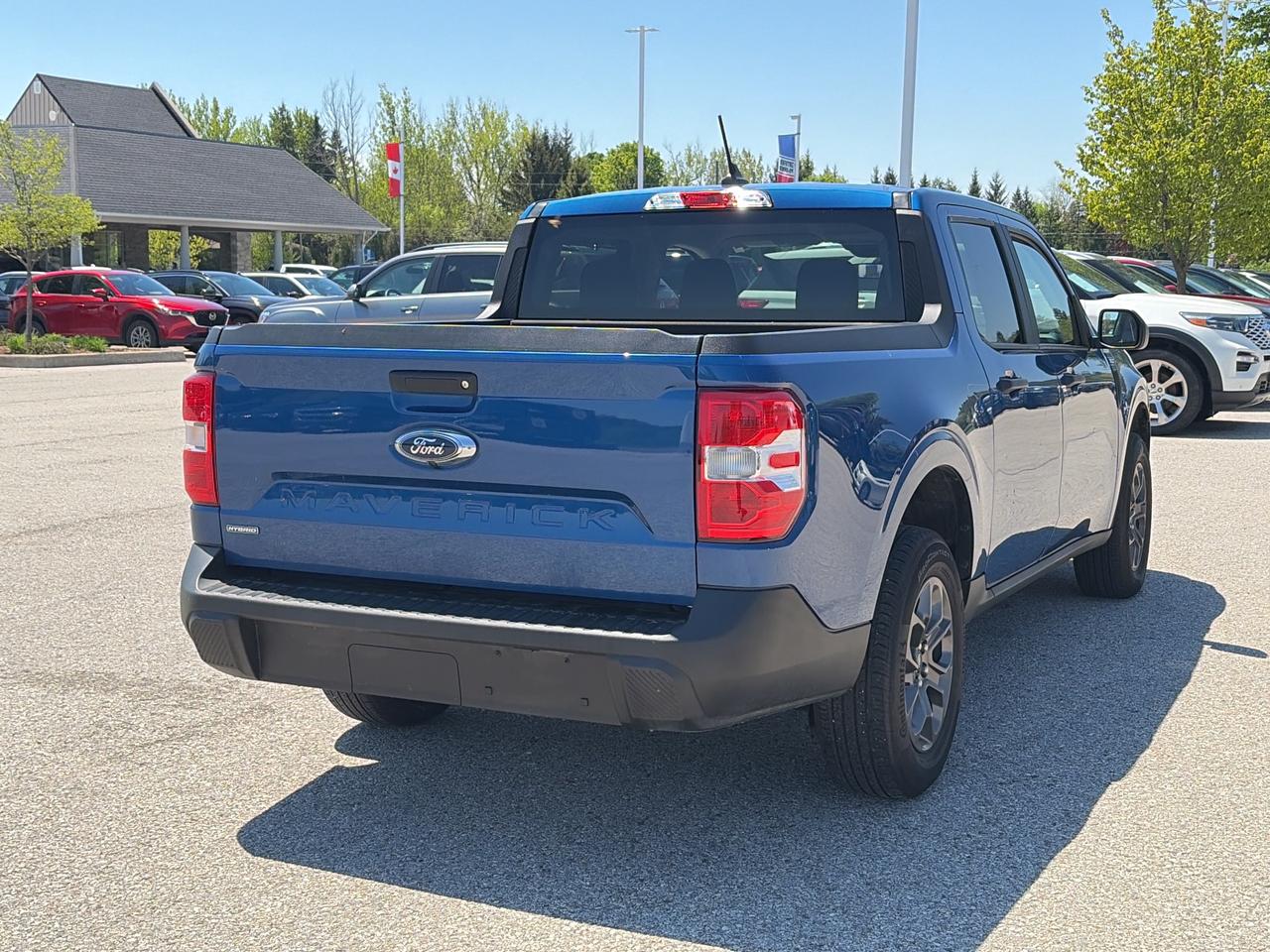 2024 Ford Maverick XLT FWD SuperCrew   Blind-spot   Lane Keep Photo3