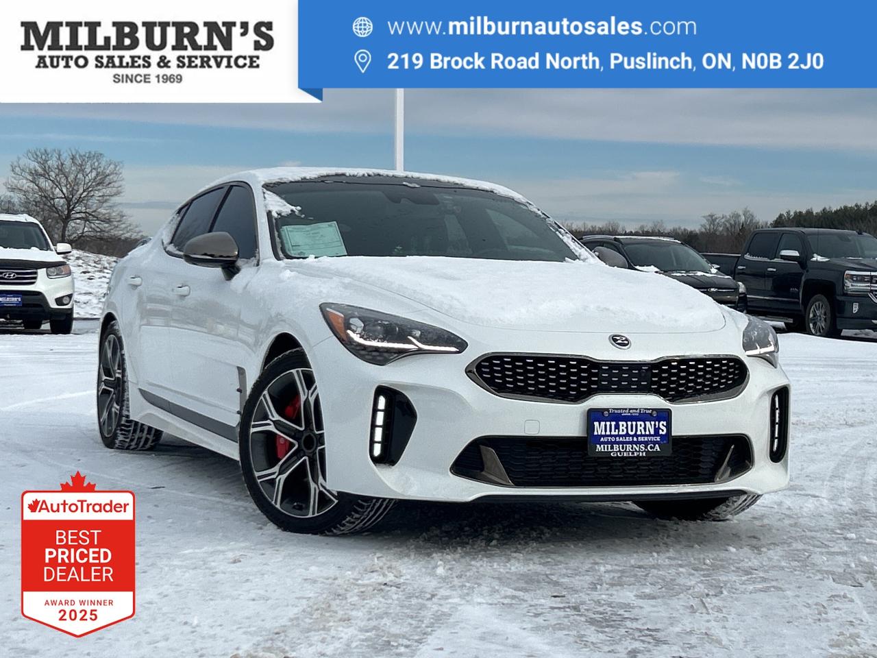 2021 Kia Stinger GT Limited AWD   Nav   Sunroof   Heated/Cooled Sea Photo0