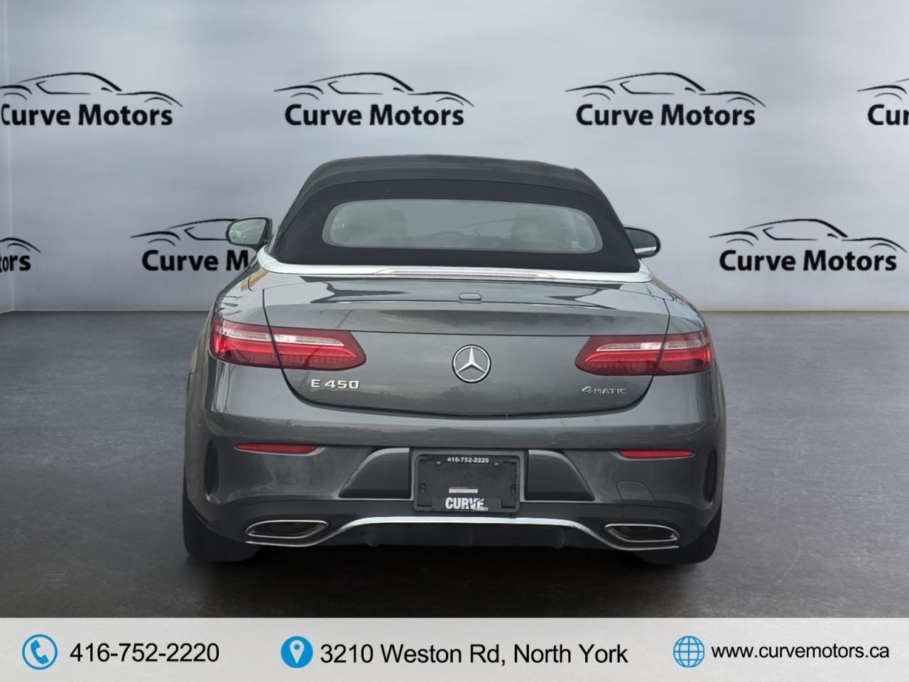 2019 Mercedes-Benz E-Class E 450 4MATIC Cabriolet * NO ACCIDENTS / BURMESTER Photo3