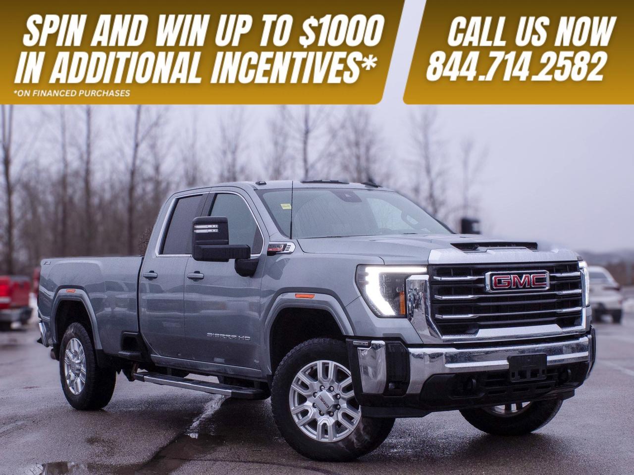 2024 GMC SIERRA 2500HD SLE - WiFi Hotspot   Heated Mirrors Photo0